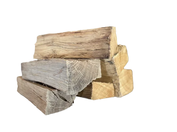 8" PIZZA-CUT WOOD SPLITS