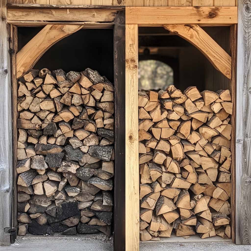 Kiln-Dried Wood vs. Traditional Firewood
