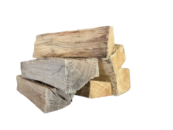 8" PIZZA-CUT WOOD SPLITS
