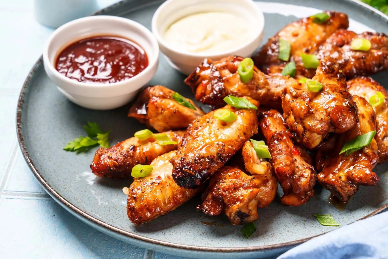 Hickory Grilled Chicken Wings