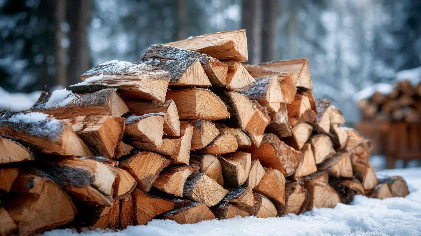 Why Kiln-Dried Firewood is Superior in Winter